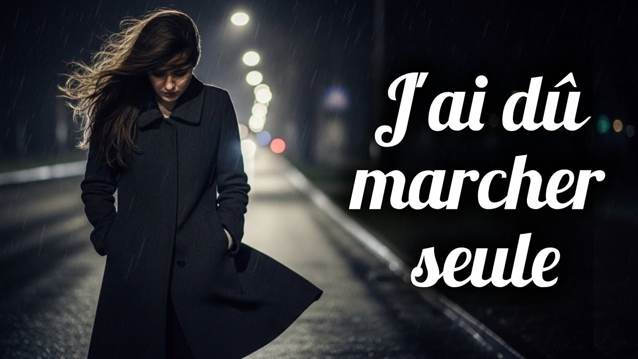 Une Chanson pour ceux qui avancent seuls | Chanson Française Triste 