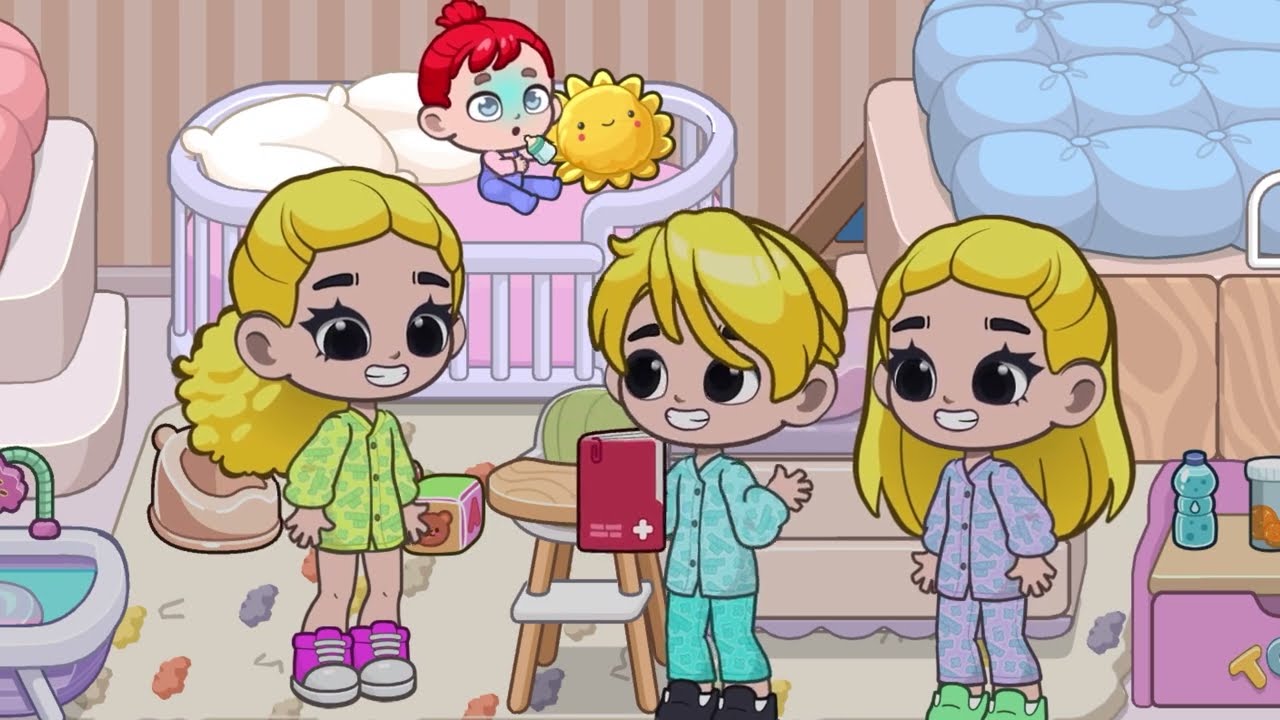 Oh no! A baby caught a cold! Voice Over 🗣️| Dopples World 🌎