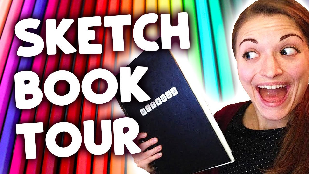Old Sketchbook Tour! My First Sketchbooks (AWKWARDLY EMBARRASSING)