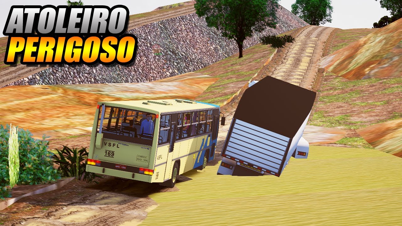 LANÇAMENTO MAPA COM ATOLEIROS E DESAFIOS !!! PROTON BUS SIMULATOR - G27