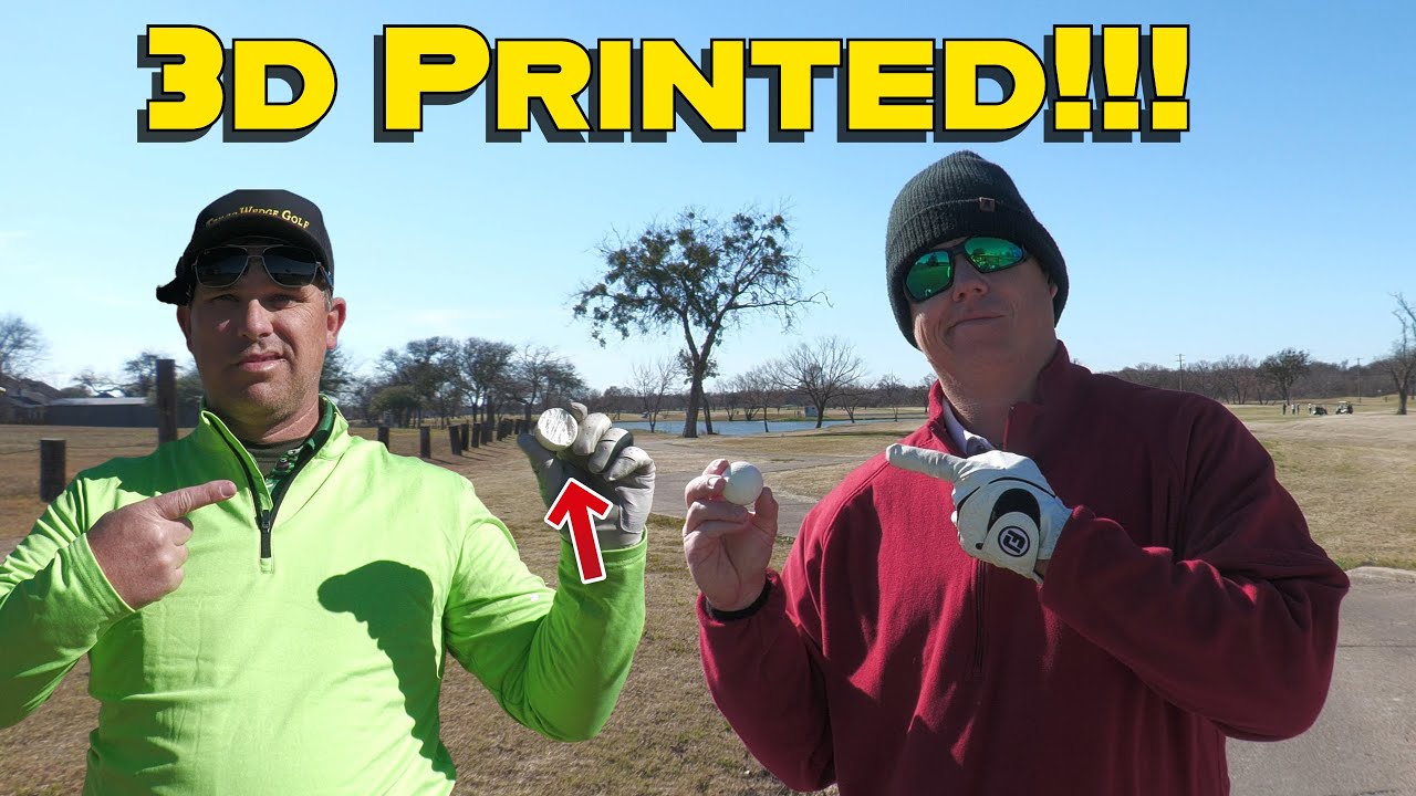 Can We Play With 3D PRINTED Golf Balls?