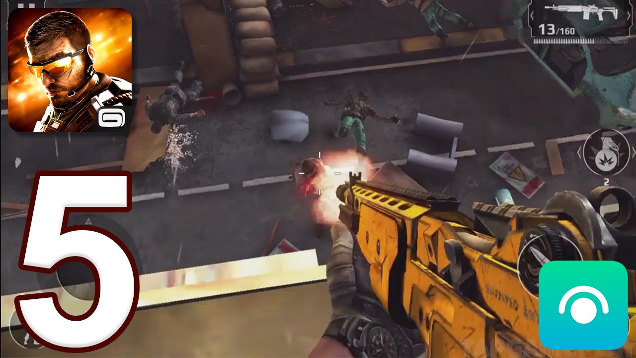 Modern Combat 5: Blackout - Gameplay Walkthrough Part 5 - Chapter 3: Escape (iOS, Android)