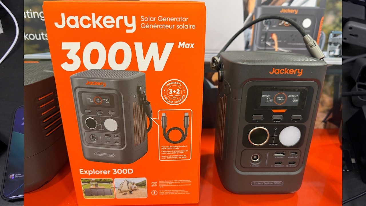 Портативная электростанция Jackery Explorer 300D 288 Вт&middot;ч