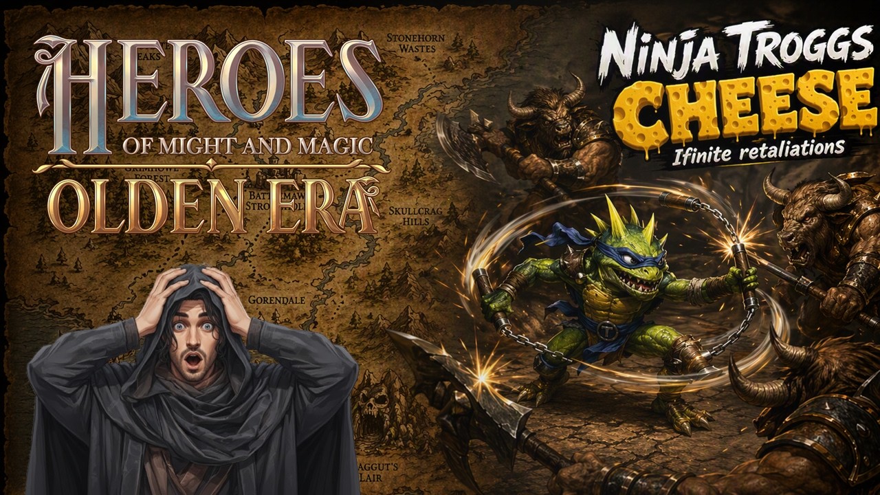 Трюк с бесконечными ответными ударами | Heroes of Might and Magic: Olden Era | Ранний доступ