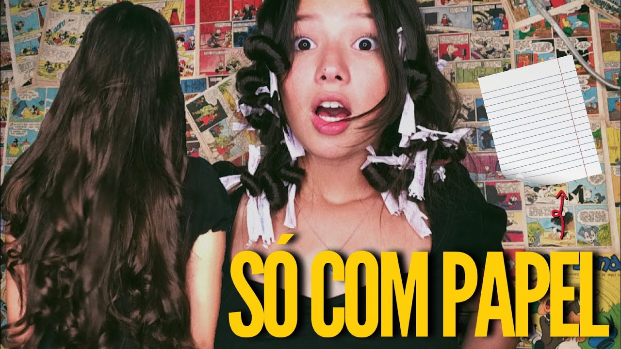 COMO ENROLAR O CABELO SEM CHAPINHA/BABYLISS