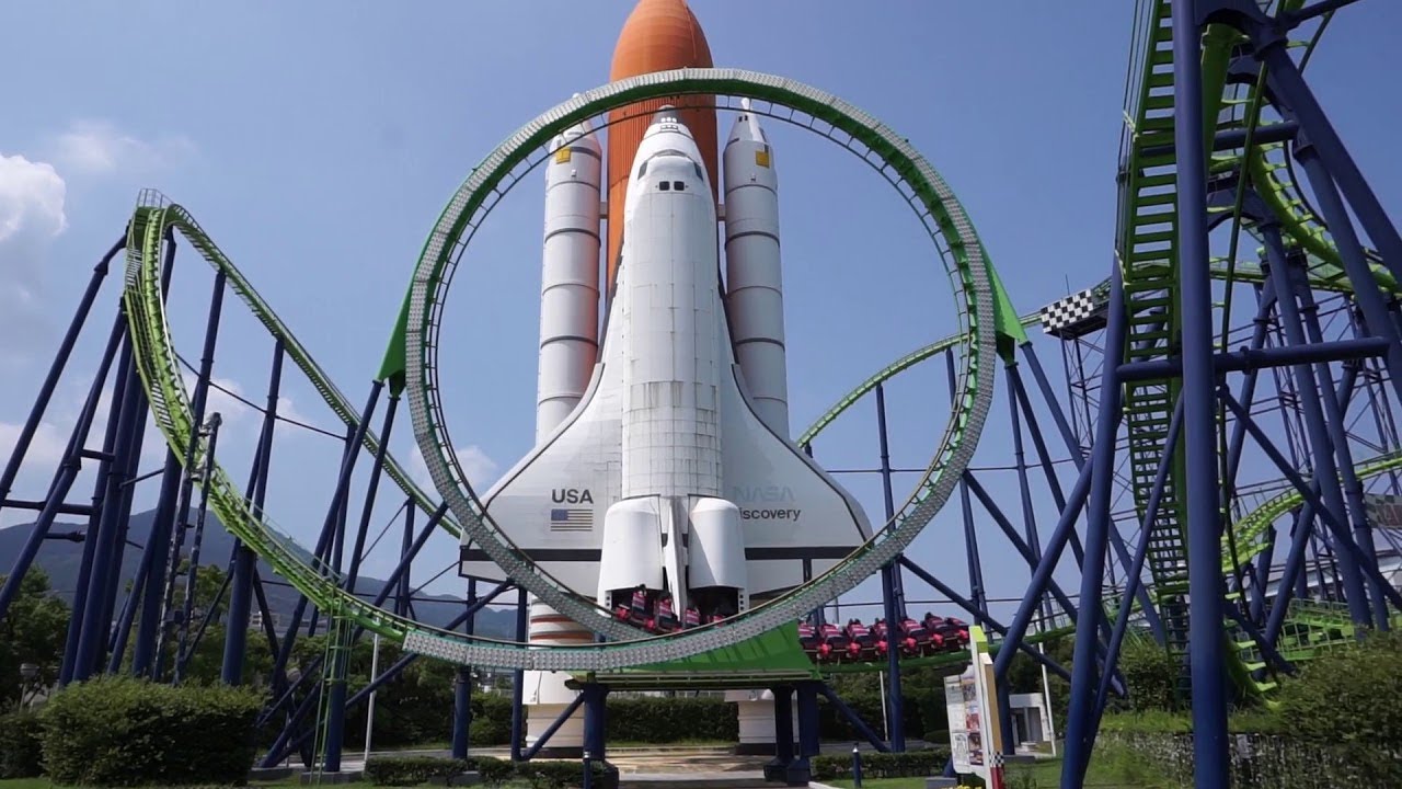 スペースワールドのジェットコースター「ヴィーナスGP」