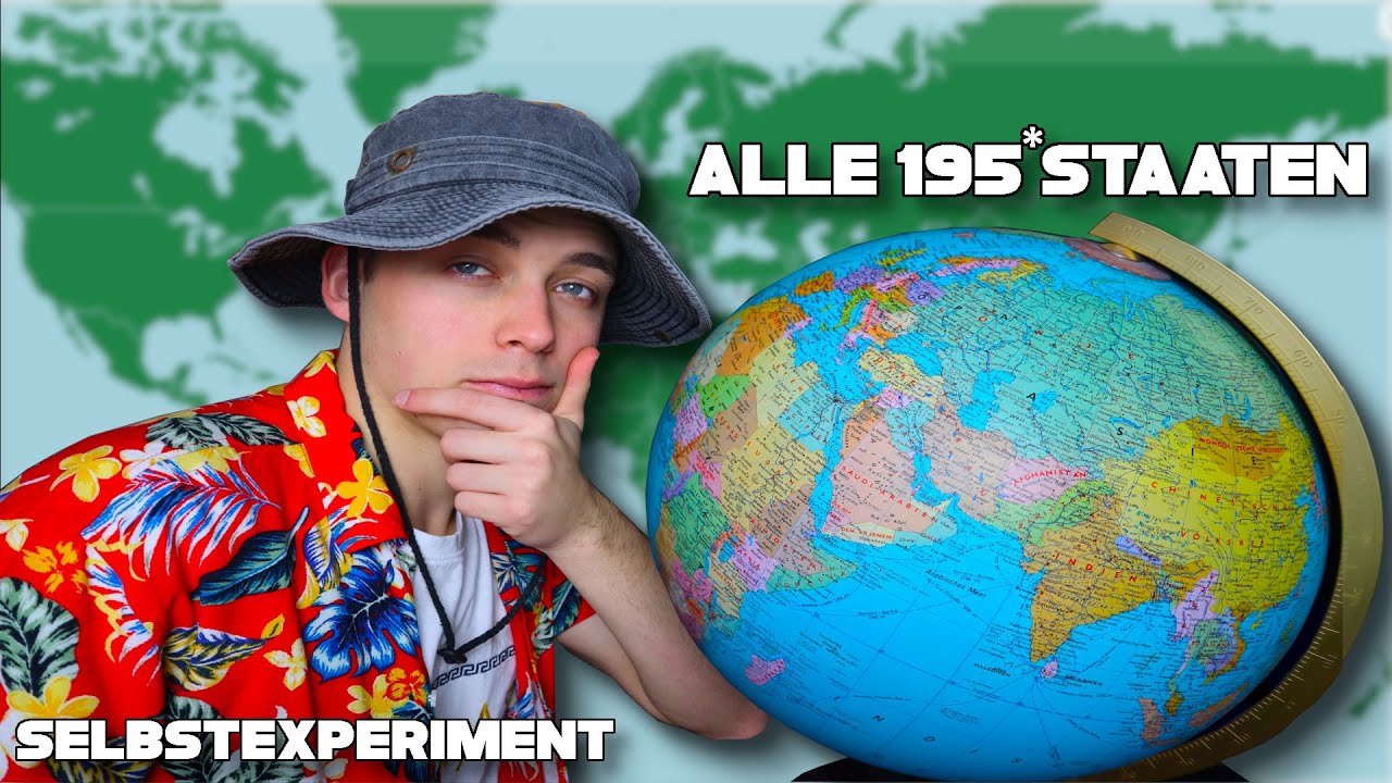 Alle L&auml;nder der Welt in 7 Tagen auswendig lernen! | Selbstexperiment