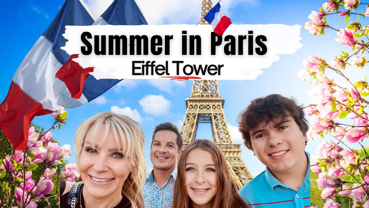 Summer In Paris: Eiffel Tower & American Travel Family Vlog