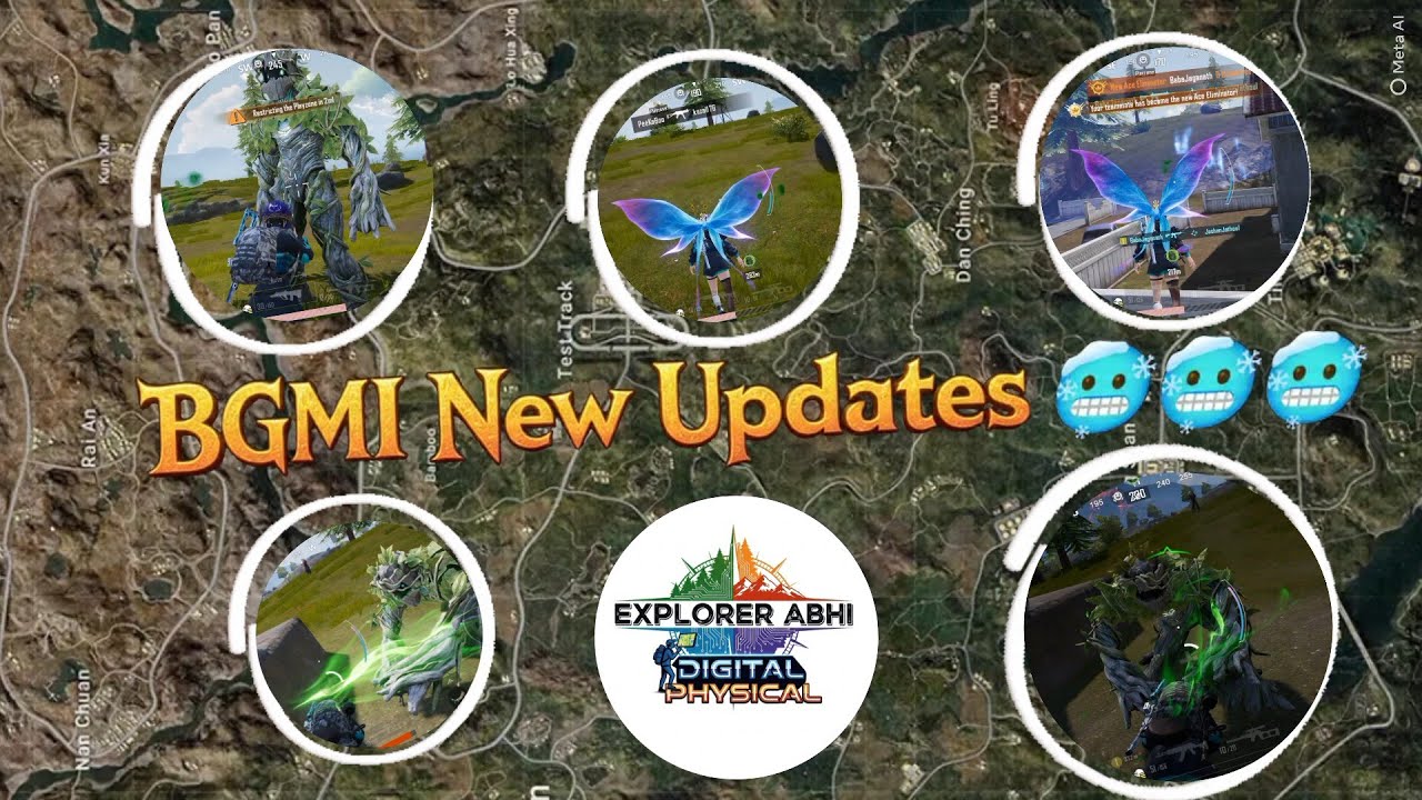 BGMI New Mode + Magical Wings + Monster Boss Fight 🔥