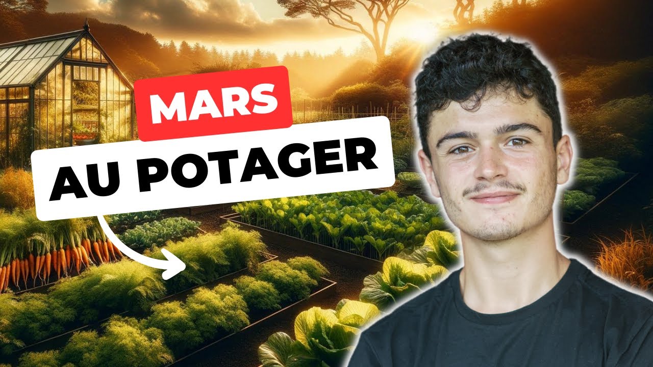 LE POTAGER EN MARS : lancement des semis et reprise du potager 🌱
