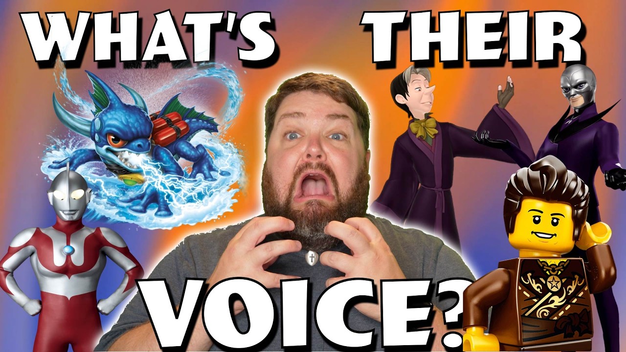 Voice Actor Tries To Guess Character's Voices...Badly