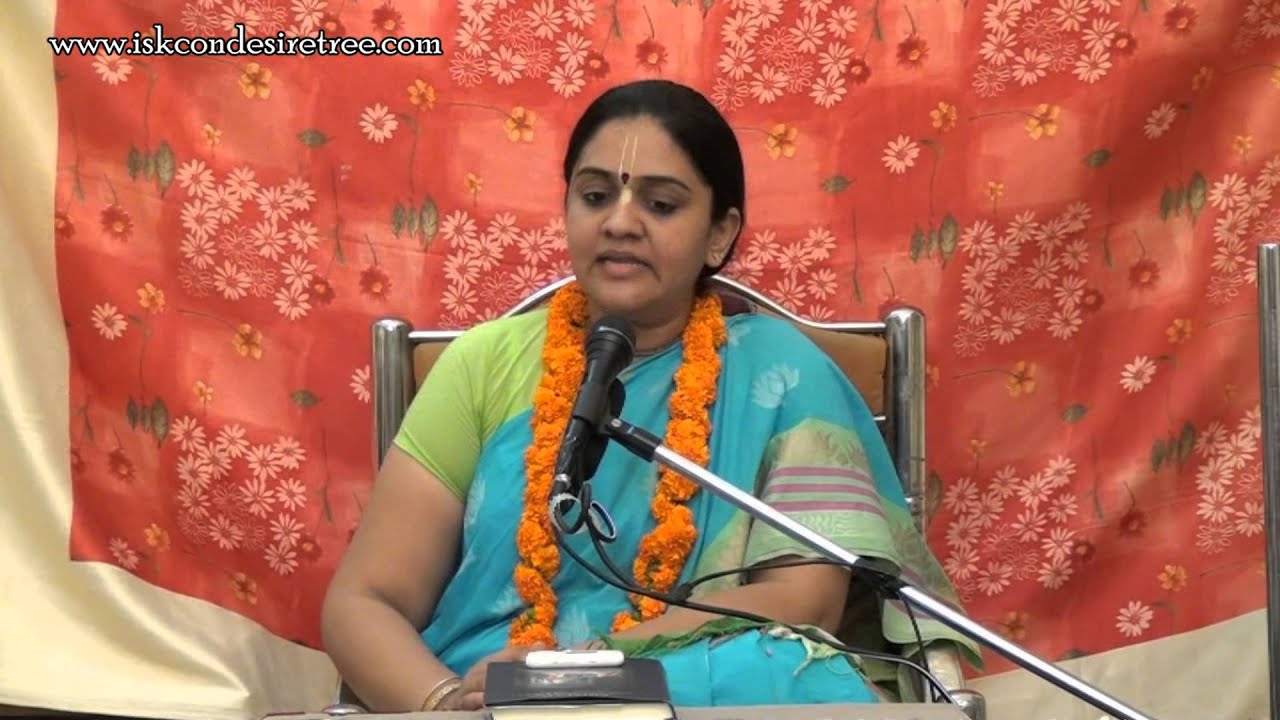 Krishna Janma Lila by HG Nitai Sevini Mataji at ISKCON Vizag on 29 Sep 2015