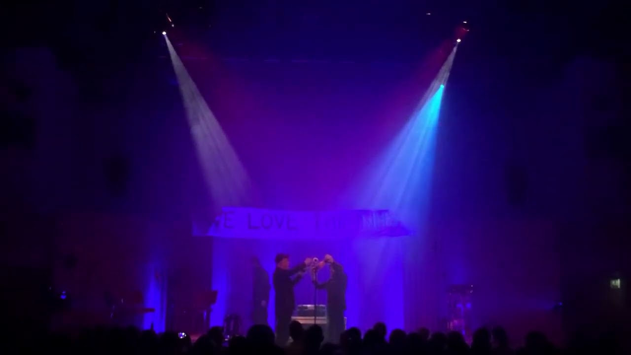 Lau - ‘Lord Yester’ live in Leeds Howard Assembly Room. Paper cup drone fun…