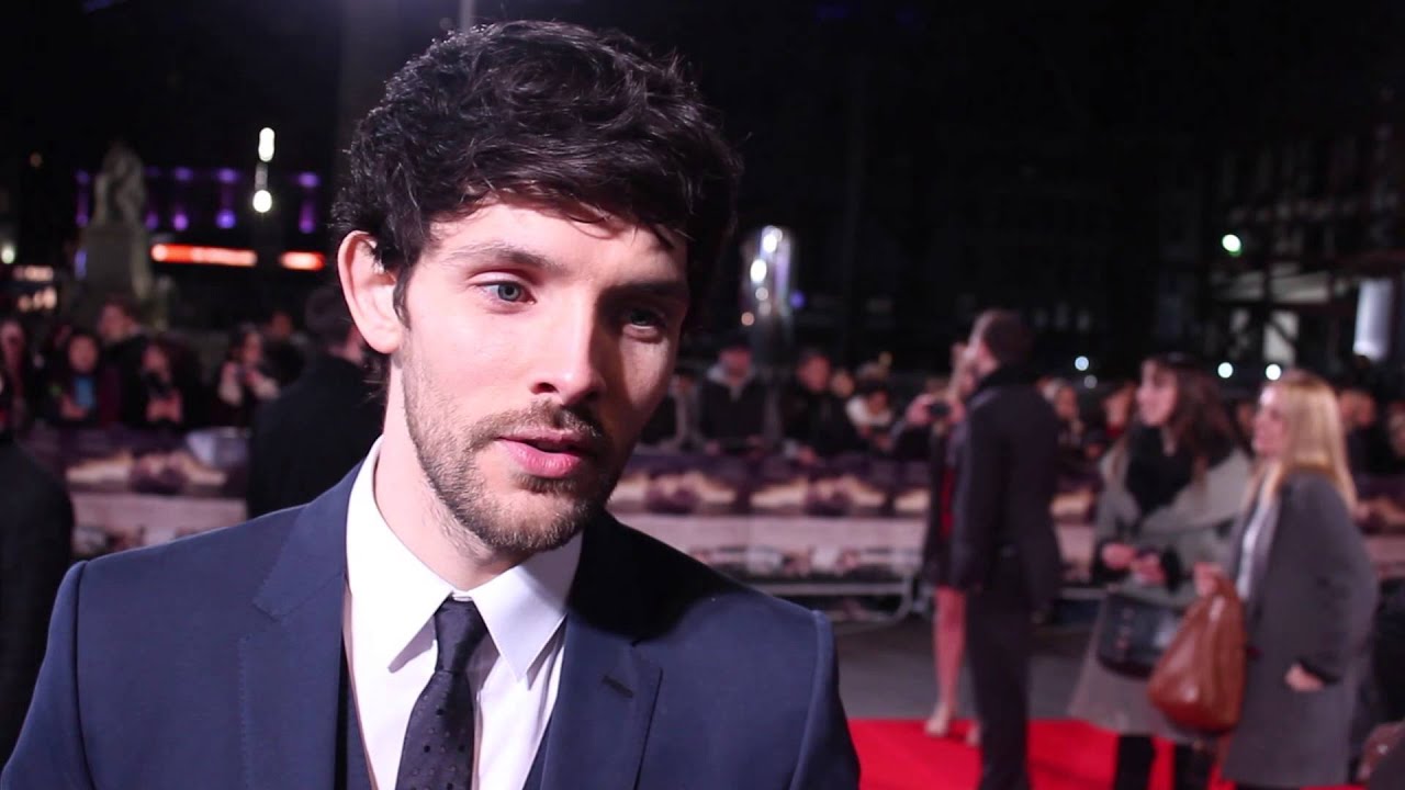 Colin Morgan at the Testament of Youth premiere.