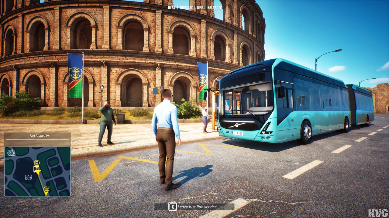 Bus Simulator 27 - Volvo 7900 Electric Articulated - Gameplay (PC UHD) [4K60FPS]