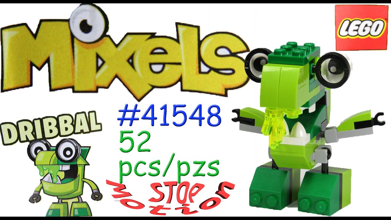 Lego Mixels #41548 Dribbal - Series 6 - Stop motion build