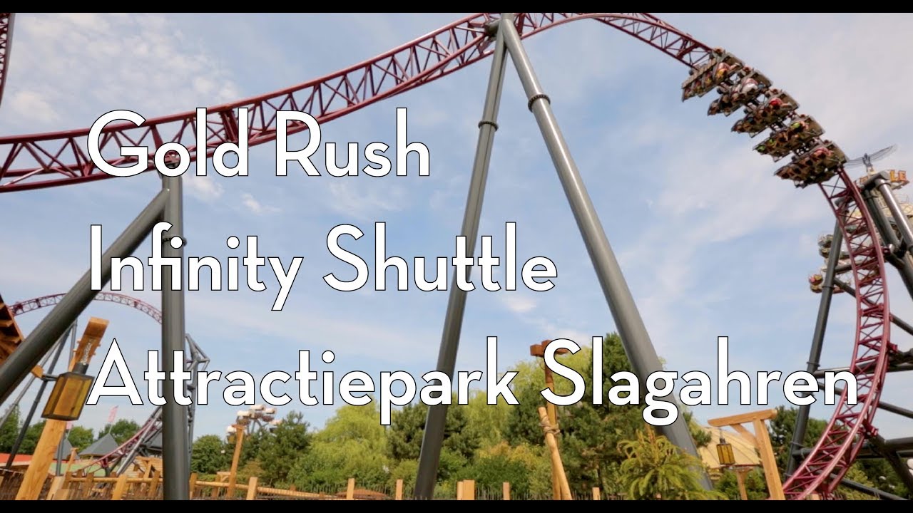 Roller Coasters- Infinifty Shuttle, Gold Rush at Attractiepark Slagharen (2017), Gerstlauer