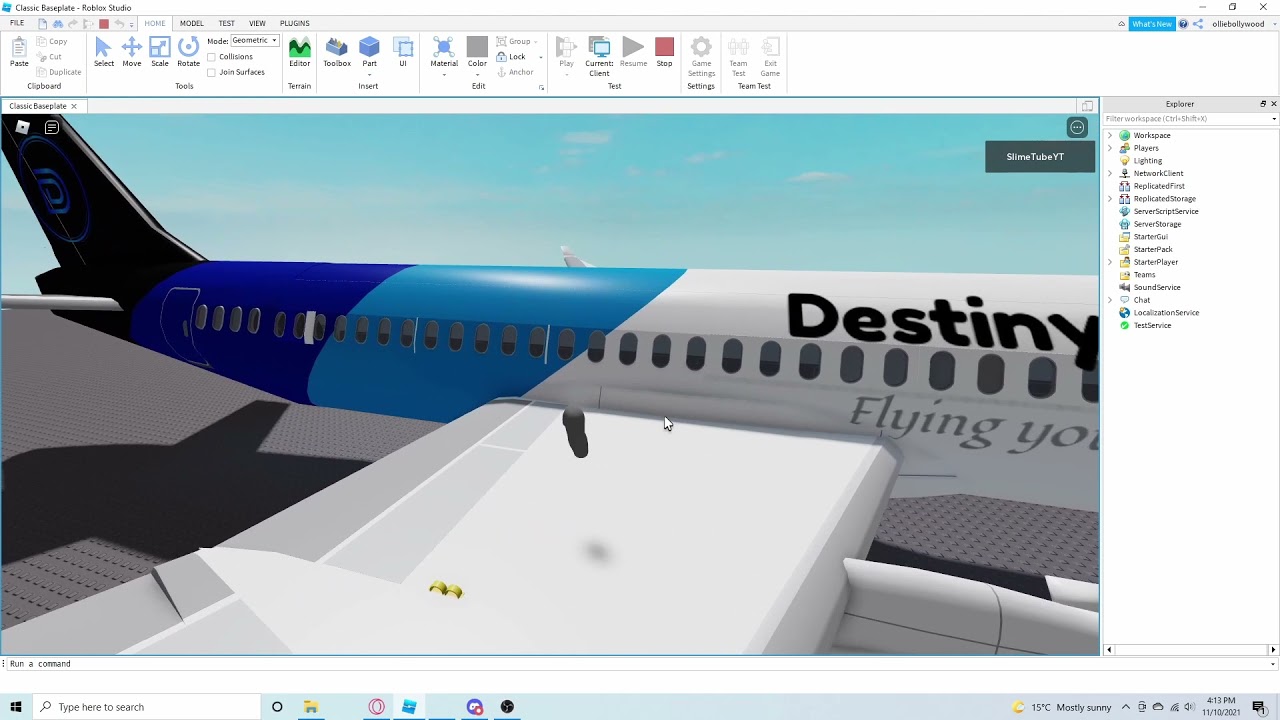 How to install seats into an aircraft on roblox studio
