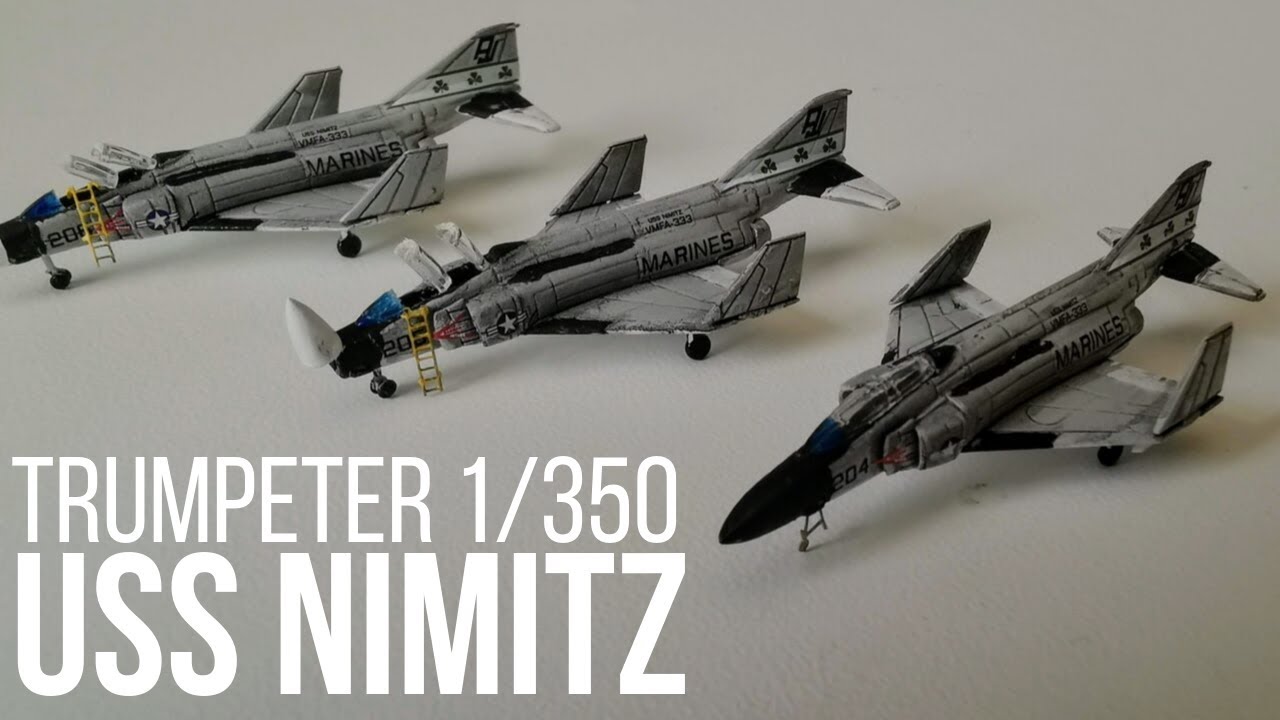 USS Nimitz CVN-68, масштаб 1/350, обновление 2027 г., обновление 7