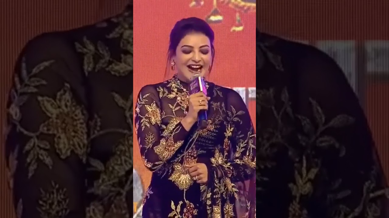 Kajal Aggarwal Speech in telugu at Bhagavanth Kesari...YSRTV