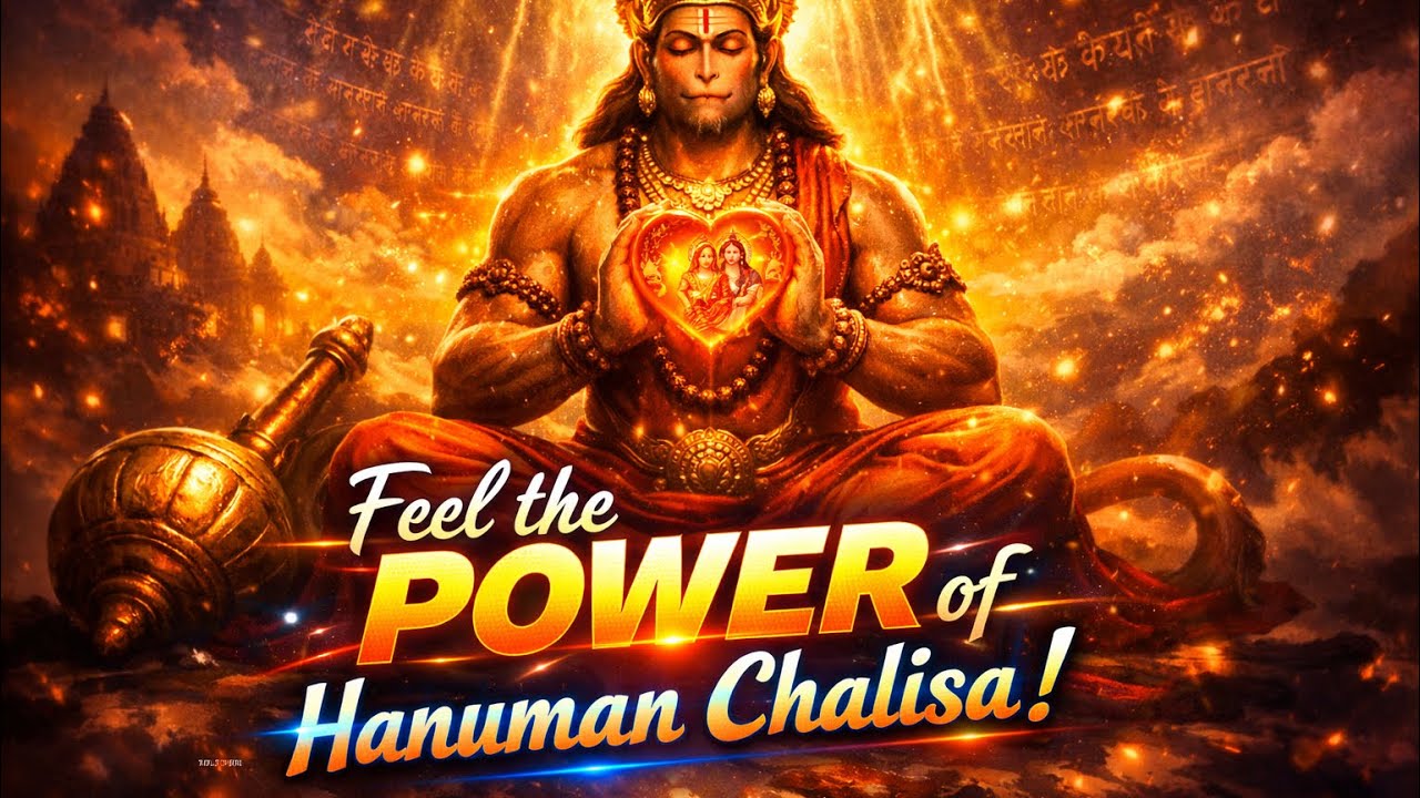 संपूर्ण हनुमान चालीसा | Hanuman Chalisa | संकट मोचन हनुमान जी | Shree Hanuman Bhajan