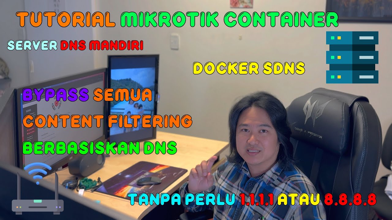 Tutorial Cara Membuat DNS Server Sendiri dengan Docker Container di Router MikroTik