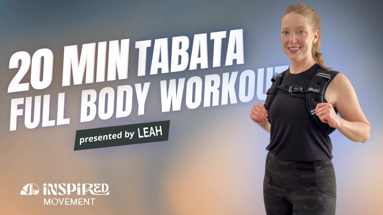 20 Min - Weighted Vest | Full Body Workout