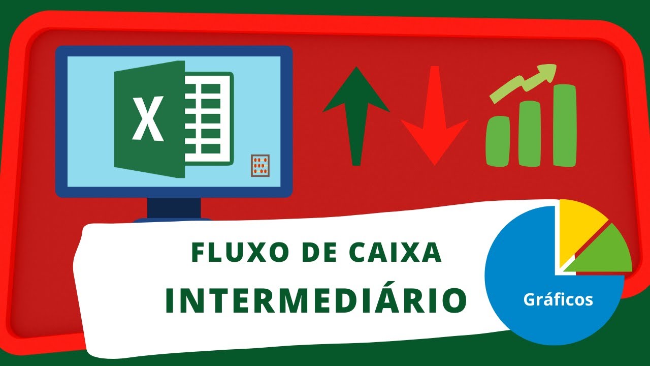 Como fazer fluxo de caixa no Excel - Intermediário (Gráficos)