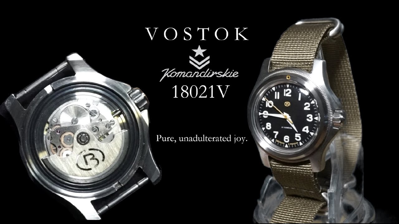 Good AF | Vostok Komandirskie 18021V Pilots Automatic Watch Review