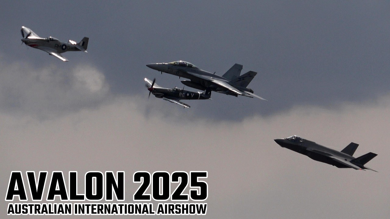 Avalon Airshow 2025 Australian International Airshow F-35 F/A-18F KC-30 C-17 C-130 C-27 P-8