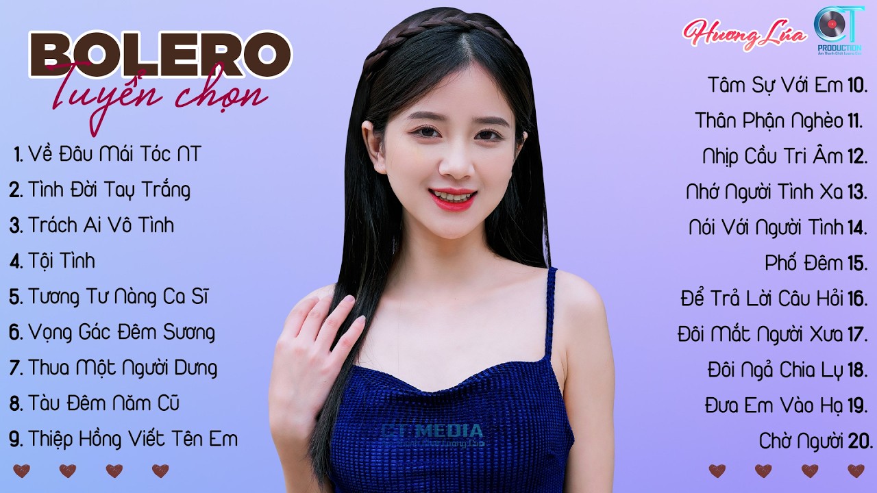 Nhạc Trữ Tình Bolero Chọn Lọc Hay Nhất 2025 - LK VỀ ĐÂU MÁI TÓC NGƯỜI THƯƠNG x TÌNH ĐỜI TAY TRẮNG