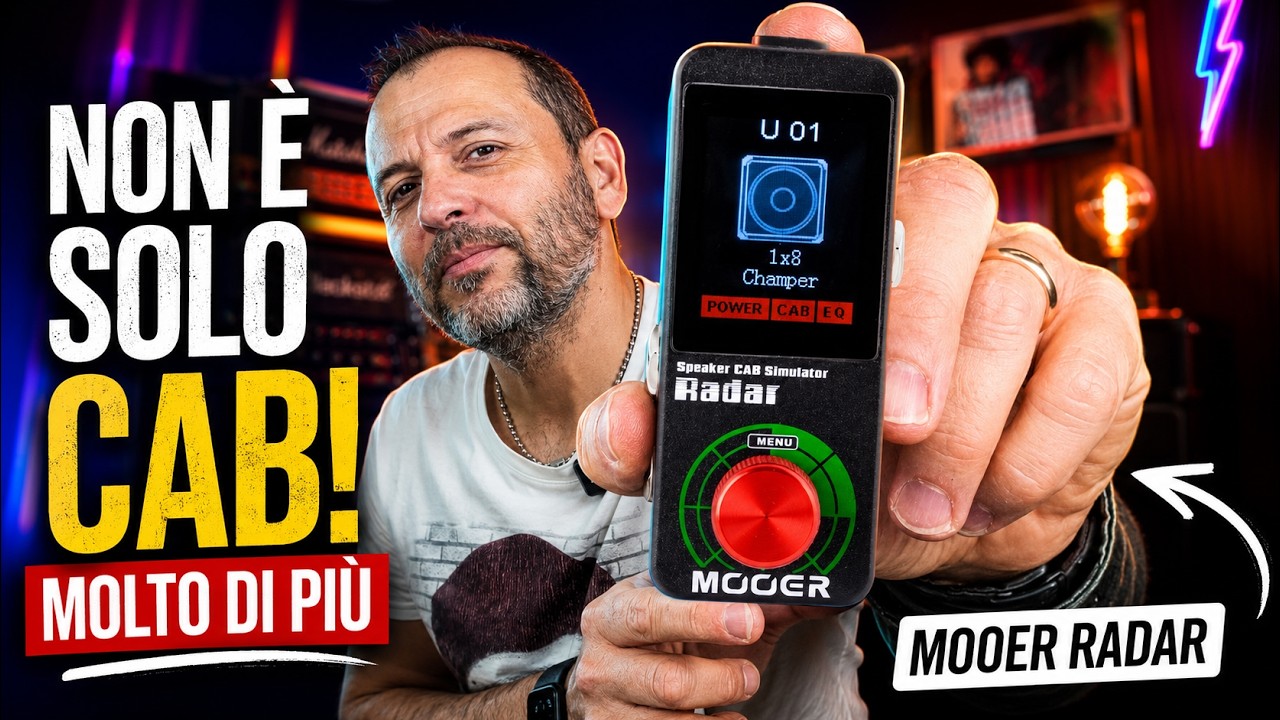 Cab Simulator? NO! Mooer Radar è molto di più (ti mostro come)