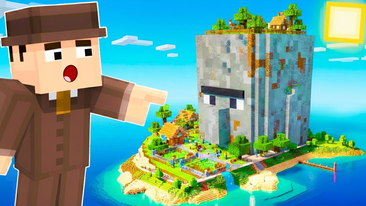 Minecraft, ale odkryłem WYSPĘ OSADNIKÓW!