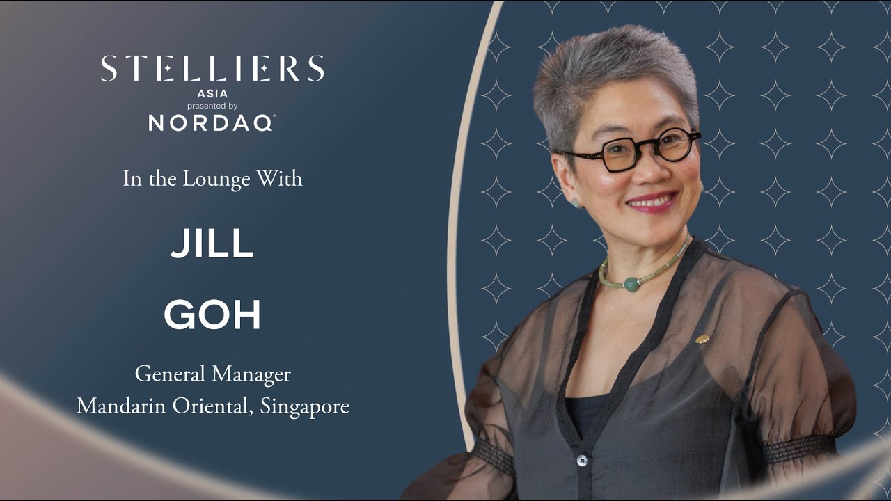 In the Lounge with Jill Goh at Mandarin Oriental, Singapore | Stelliers Asia