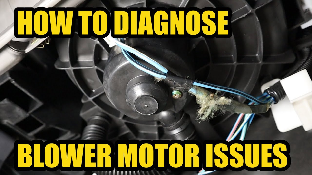 How to diagnose blower motor problems. My thoughts and methods to find the problem.