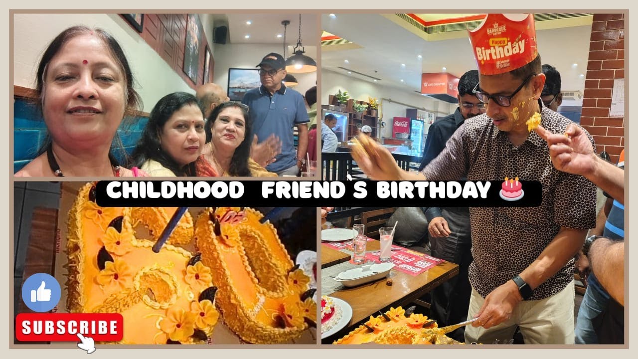 Celebrating My Childhood Friend's Birthday at Barbeque Nation | Lake Mall | Weekly Vlogs 