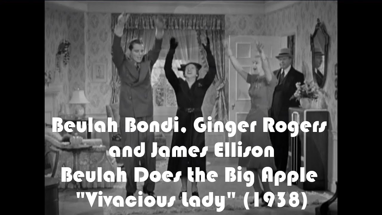 Beulah does the Big Apple - Beulah Bondi, Ginger Rogers and James Ellison 