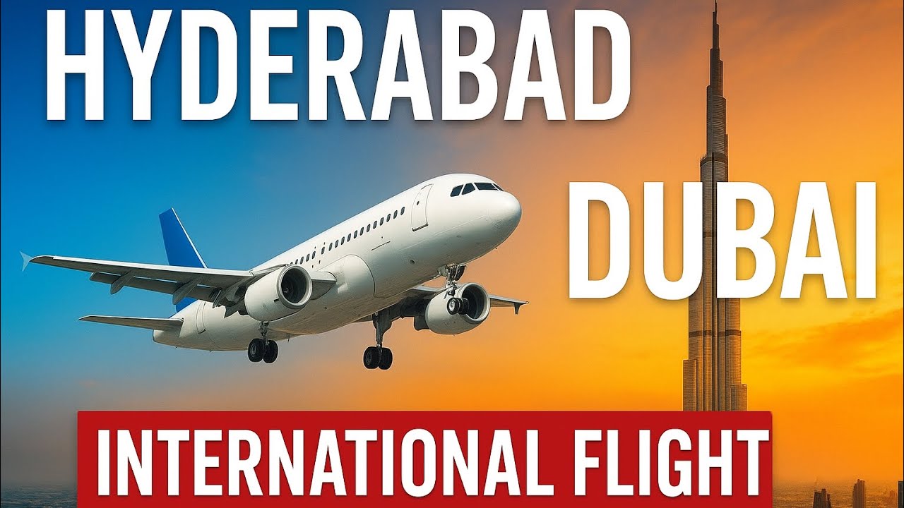 Hyderabad to Dubai | International Flight Experience