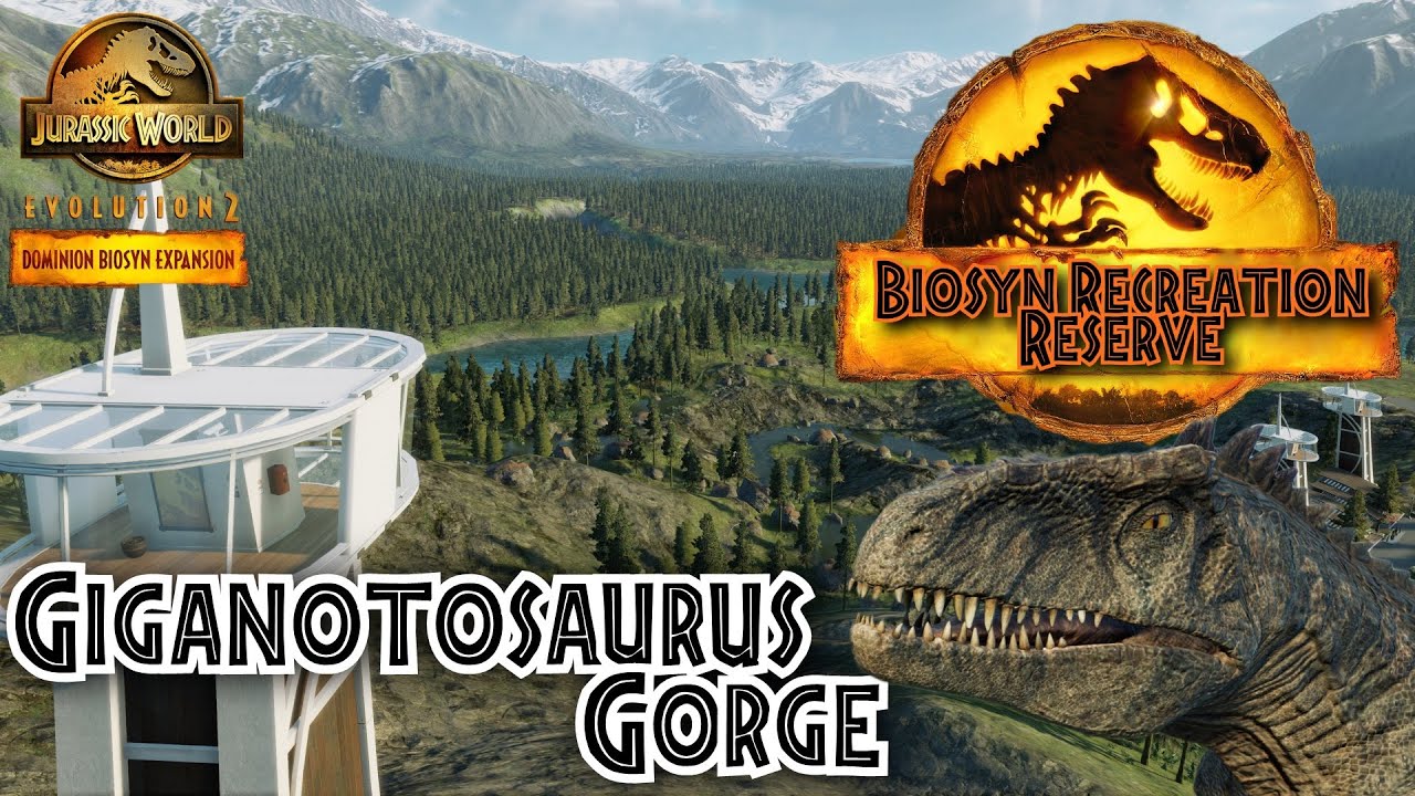 Giganotosaurus Gorge - Biosyn Recreation Reserve: Episode 5 (JWE2)
