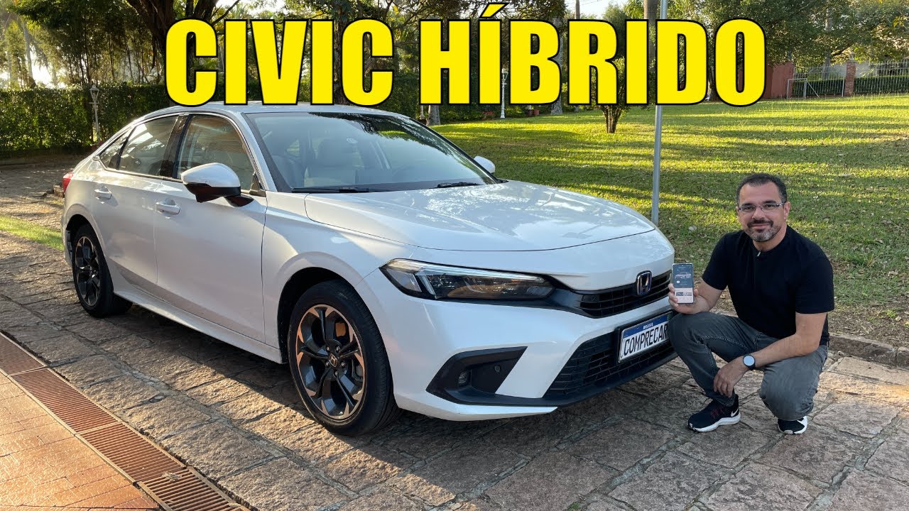 Honda Civic Híbrido - Teste de consumo na bomba e teste de conectividade