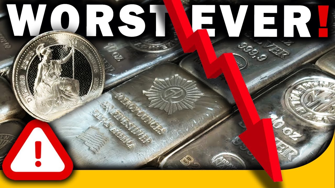 Biggest Silver Crash In History Happening NOW! What's Next!