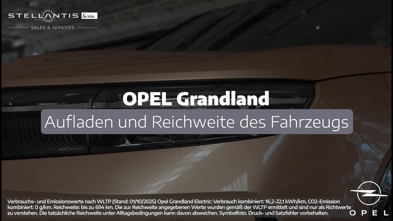 Opel Grandland | Aufladen & Reichweite: einfaches Anstecken & Tipps zur Optimierung