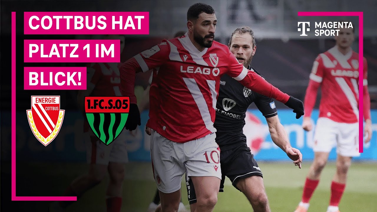 FC Energie Cottbus – 1. FC Schweinfurt 05, Highlights mit Live-Kommentar | 3. Liga | MAGENTA SPORT