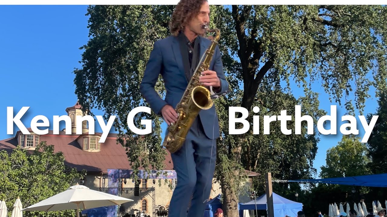 Kenny G Show in Napa Valley