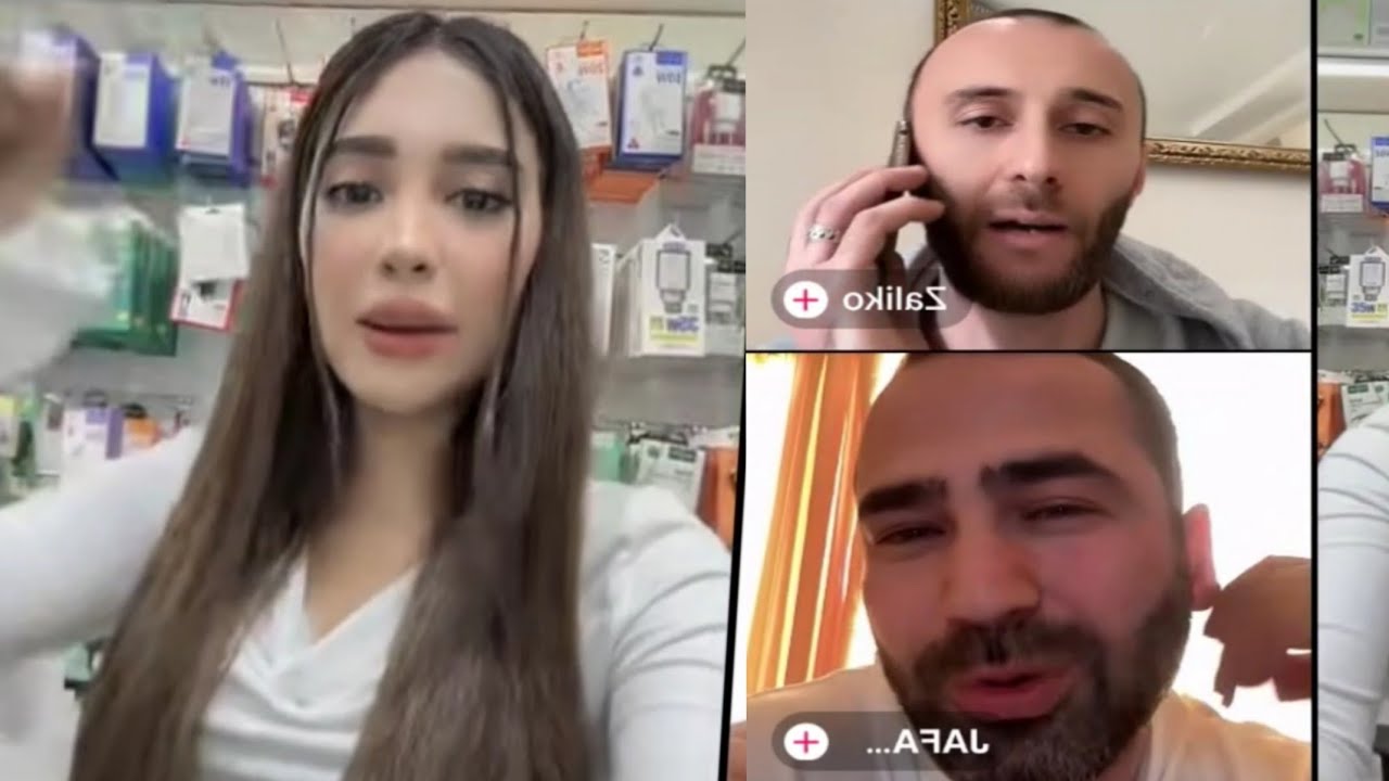 جنجالی‌ترین لایف یک دختر افغان همراه خارجی‌ها