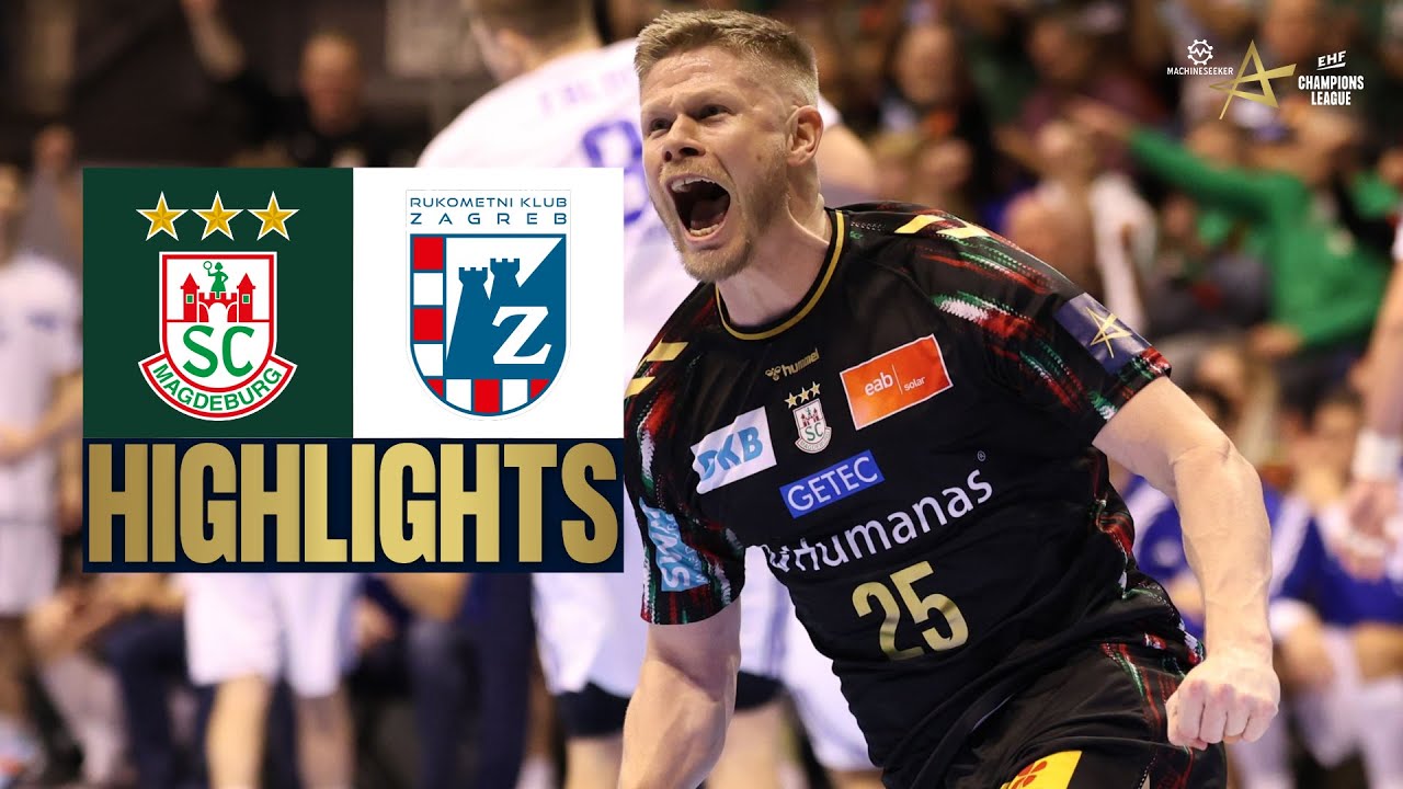 SC Magdeburg 🆚 HC Zagreb | HIGHLIGHTS | Machineseeker EHF Champions League 2025/26