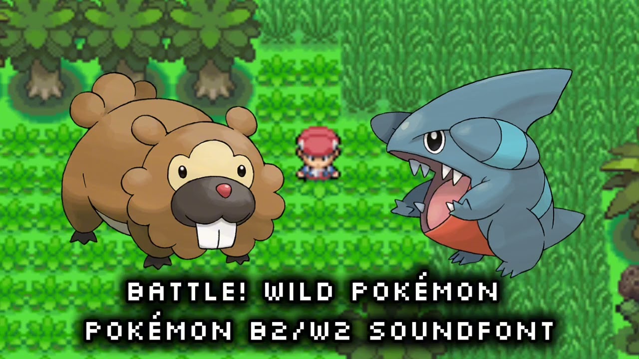 Wild Pokémon: Pokémon Platinum (Pokémon Black 2 White 2 Soundfont)