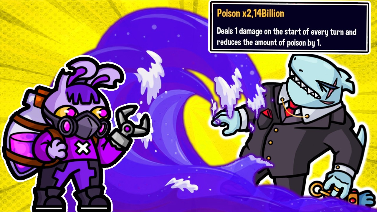 I exploited Dungeon Clawler for the PERFECT Poison Build
