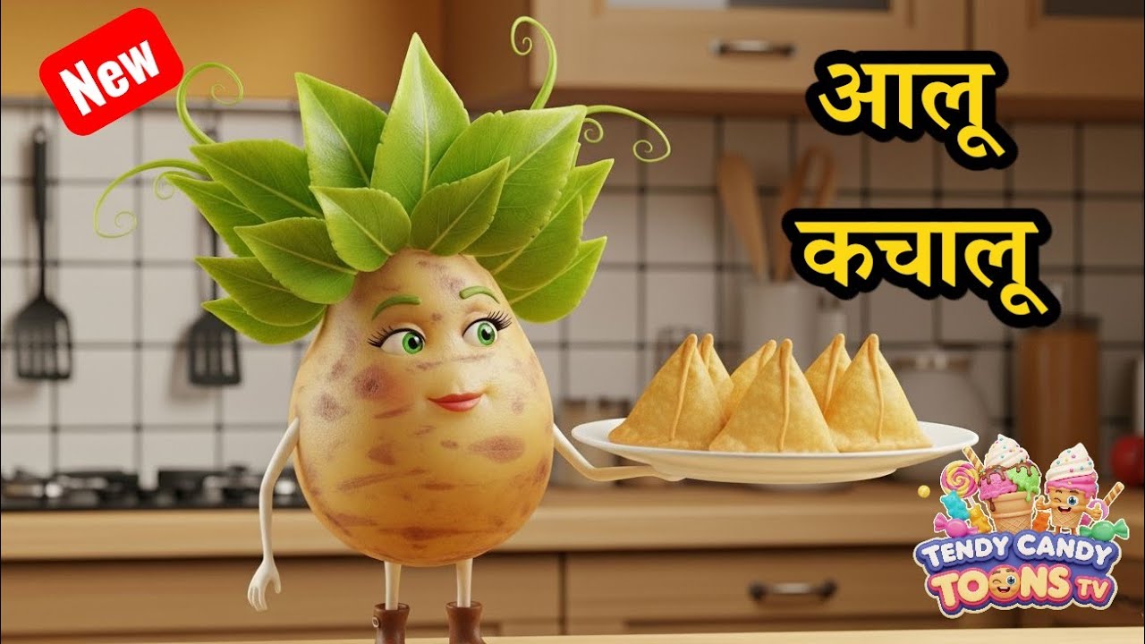 Aloo Kachaloo beta kahan gaye they आलू कचालू बेटा कहां गए थे। #kidssongs #hindirhymes #alookachaloo 