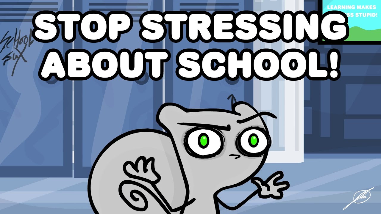 Stop Stressing About School! : Neurotically Yours 'Bits' (Foamy The Squirrel)